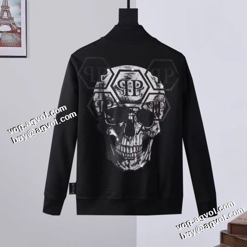 2021秋冬 フィリッププレイン PHILIPP PLEIN ジャケット 大絶賛の履き心地! フィリッププレインブランド コピー ポケット付 ステンカラーコート 大花プリント 