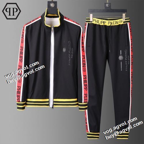 セットアップ上下 2021秋冬 フィリッププレイン PHILIPP PLEIN フィリッププレイン偽物ブランド 完成度の高い逸品 ハリのある おしゃれさ抜群パーカ