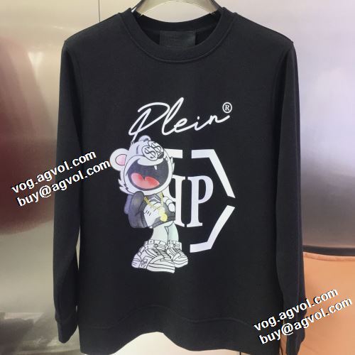 フィリッププレイン PHILIPP PLEIN 2021秋冬 人気ブランド フィリッププレインコピー ブランド 3色可選 プルオーバーパーカー 程よい厚み スタイリッシュ