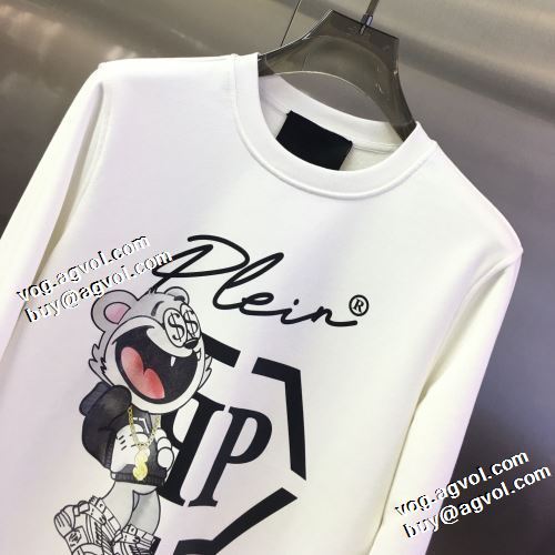 フィリッププレイン PHILIPP PLEIN 2021秋冬 人気ブランド フィリッププレインコピー ブランド 3色可選 プルオーバーパーカー 程よい厚み スタイリッシュ