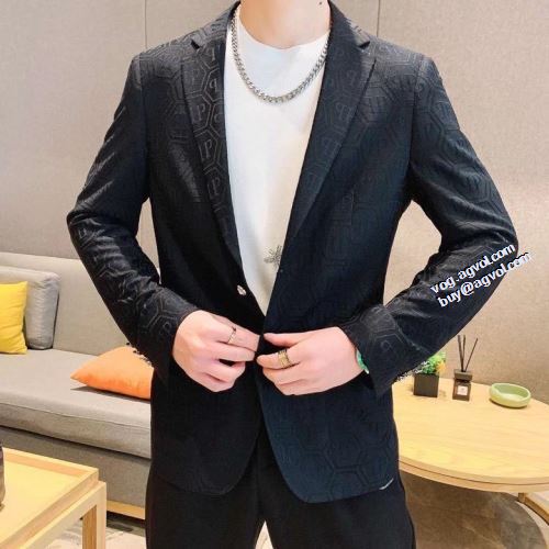 上質 フィリッププレインブランド コピー 極上の着心地 2021秋冬フィリッププレイン PHILIPP PLEIN スーツ レジャー 高級感漂わせる