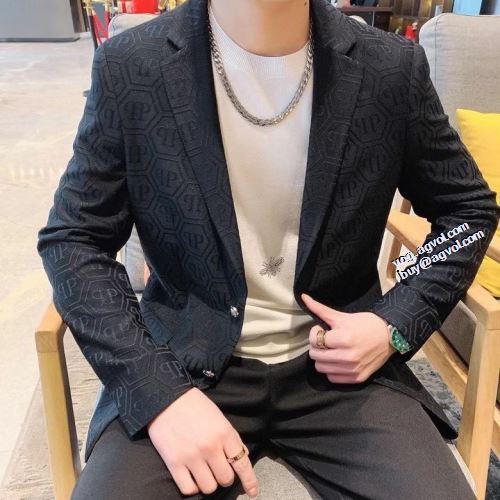 上質 フィリッププレインブランド コピー 極上の着心地 2021秋冬フィリッププレイン PHILIPP PLEIN スーツ レジャー 高級感漂わせる