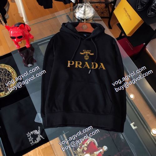 人気販売中 2021春夏 2色可選 パーカー プラダ PRADA偽物ブランド