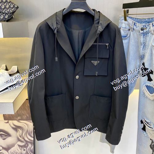 ブルゾン 2021春夏 耐久性のある プラダ PRADAブランド コピー