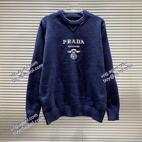 4色可選 2021秋冬 カシミヤコート プルオーバー 人目を惹くデザイン 先行販売 プラダコピー