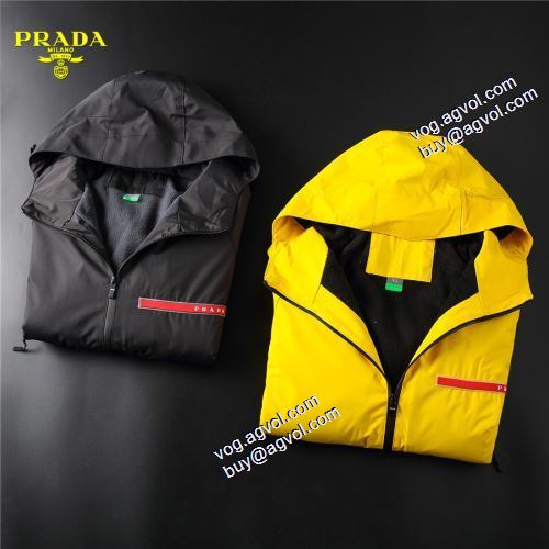 希少価値大！2021秋冬 ジャケット プラダ ブルゾン PRADA ブランド コピー こだわりのコート
