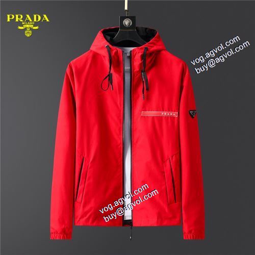 2021秋冬 堪能できるコート ジャケット プラダ スーパーコピー PRADA ブルゾン 高品質 人気