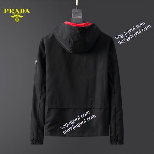 2021秋冬 堪能できるコート ジャケット プラダ スーパーコピー PRADA ブルゾン 高品質 人気