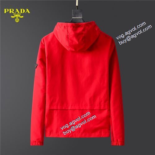2021秋冬 堪能できるコート ジャケット プラダ スーパーコピー PRADA ブルゾン 高品質 人気