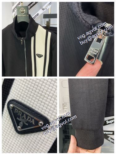 2021秋冬 プラダ セットアップ上下 PRADA ブランドスーパーコピー 大絶賛の履き心地! オシャレロゴパーカー