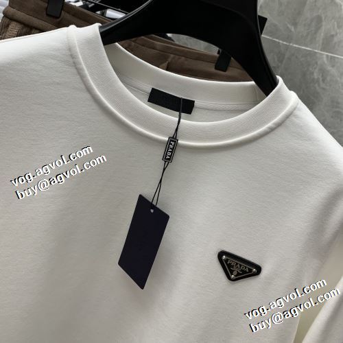 プルオーバーパーカー もっとも高い人気を誇る オリジナルプリント プラダ PRADA 大好評 プラダコピー 2021秋冬 ロゴパーカー 2色可選 