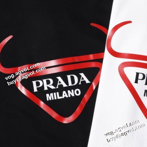 パーカー 2021秋冬 プラダ PRADA スタイリッシュ ファッション 人気 プラダコピー 2色可選 おしゃれさ抜群パーカ