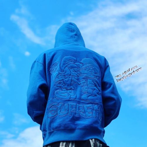 2021秋冬 シュプリーム SUPREME シュプリームブランド コピー 実用性に溢れるアイテム パーカー リブ付 おしゃれさ抜群パーカ 2色可選