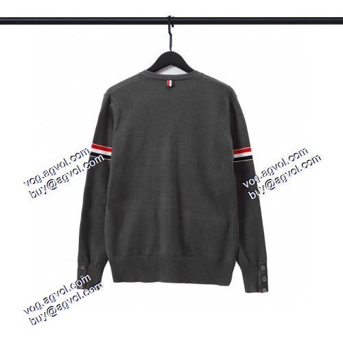 2色可選 2021秋冬 オリジナル トムブラウン THOM BROWNE トムブラウンコピー ニットウェア 風合いの出る 楽に着用出来る