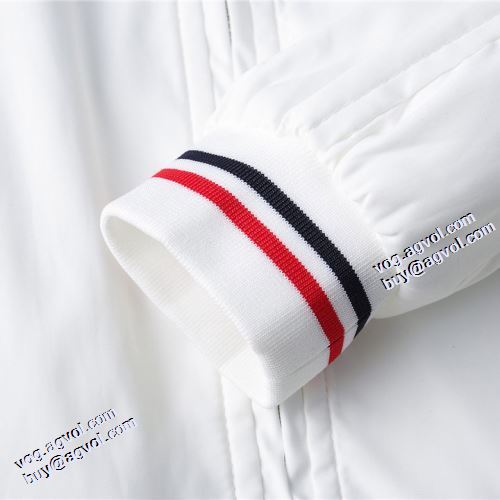 2色可選 ハーフコート トムブラウンブランドコピー 2021秋冬 トムブラウン THOM BROWNE 人気商品登場 ブルゾン 風合いの出る