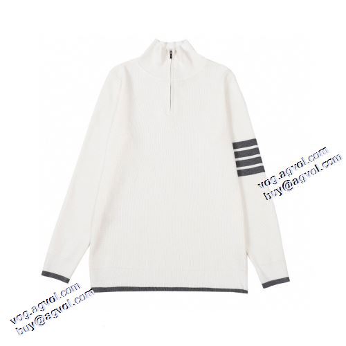 セーター リブ付 2色可選 人気新品★超特価★ 2021秋冬 トムブラウン THOM BROWNE トムブラウンブランド コピー 防寒