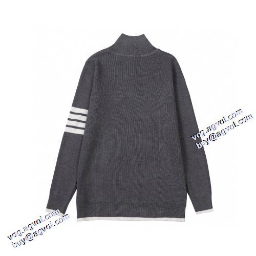 セーター リブ付 2色可選 人気新品★超特価★ 2021秋冬 トムブラウン THOM BROWNE トムブラウンブランド コピー 防寒