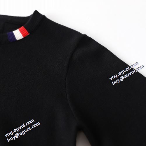 リブ付 秋着用 トムブラウンブランドスーパーコピー 2色可選 2021秋冬 トムブラウン THOM BROWNE サイズ豊富 セーター