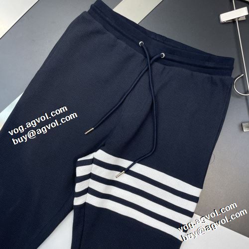 セットアップ上下 2021秋冬 着心地 の良い トムブラウン THOM BROWNE 2色可選 ちょうどいい丈感 トムブラウンコピーブランド 選べる極上