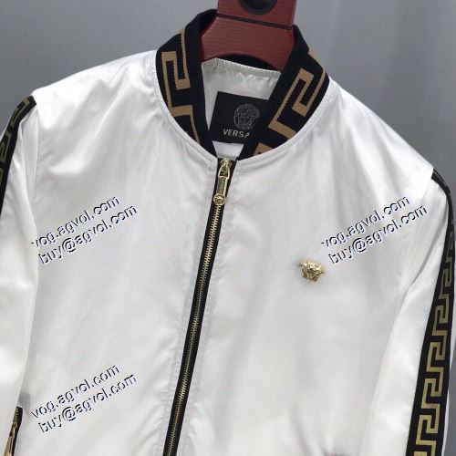 ブルゾン 2021秋冬 袖ライン おしゃれな装い ヴェルサーチVERSACE ヴェルサーチブランドスーパーコピー