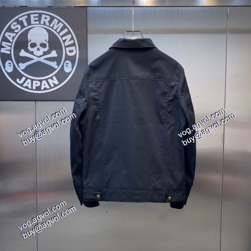 ヴェルサーチブランド コピー 2色可選 トグルボタン付 ジャケット 2021秋冬 ヴェルサーチVERSACE コート 柔らかな質感