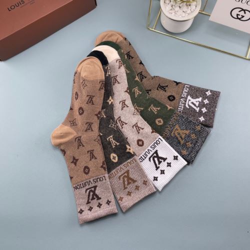 靴下 多色選択可 ルイ ヴィトンコピー 2022新作 耐久性のある 良い肌触り ルイ ヴィトン LOUIS VUITTON 