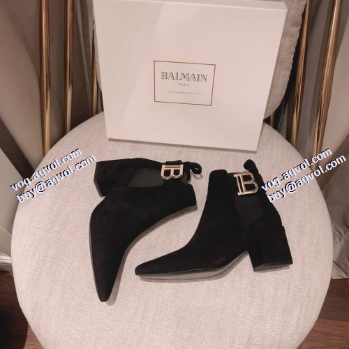 2021秋冬 バルマン BALMAIN ブーツ レディース 2色可選 脚長美脚効果がある バルマンブランド コピー 最安値に挑戦