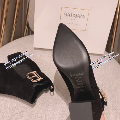 2021秋冬 バルマン BALMAIN ブーツ レディース 2色可選 脚長美脚効果がある バルマンブランド コピー 最安値に挑戦