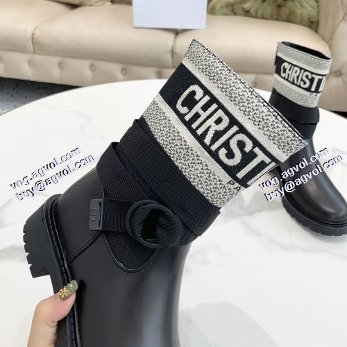 2021秋冬 ディオール DIOR 最安値に挑戦 ディオールブランド 脚長美脚効果がある コピー ショートブーツ