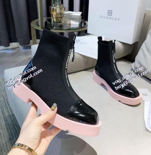 ジバンシー GIVENCHY 早くも完売している ジバンシィ偽物ブランド ショートブーツ 2021秋冬 オリジナル 履き心地のいい