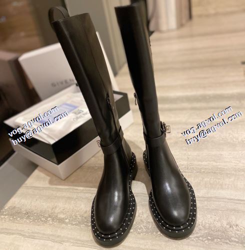レザーシューズ靴 ジバンシィブランドスーパーコピー 2021秋冬 ジバンシー GIVENCHY 編上げ靴タイプ 脚長美脚効果がある