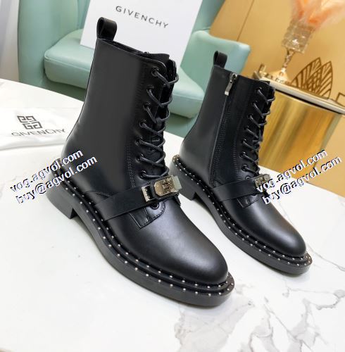 ジバンシー GIVENCHY 2色可選 ジバンシィコピー レザーシューズ靴 2021秋冬 変わらない人気を誇る クロスベルト 流行や季節に拘らないデザイン