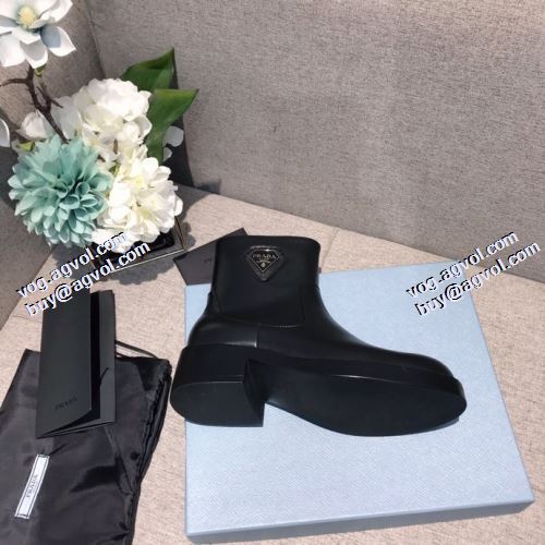 レザーシューズ靴 2021秋冬 プラダブランド 偽物 通販 汚れも目立ちにくい プラダ PRADA 安定感が抜群 足元を上品に