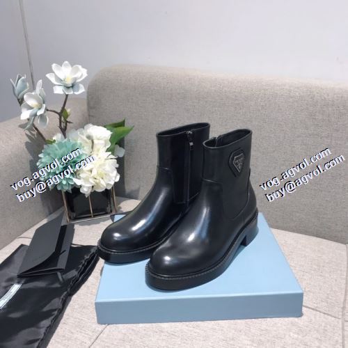 レザーシューズ靴 2021秋冬 プラダブランド 偽物 通販 汚れも目立ちにくい プラダ PRADA 安定感が抜群 足元を上品に