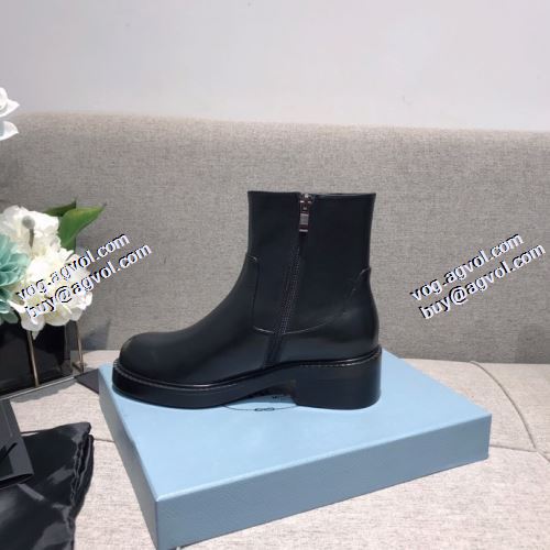 レザーシューズ靴 2021秋冬 プラダブランド 偽物 通販 汚れも目立ちにくい プラダ PRADA 安定感が抜群 足元を上品に