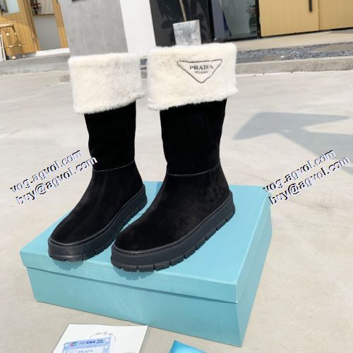 2021秋冬 プラダ PRADA リゾートスタイル 2色可選 ショートブーツ 高品質 人気 プラダスーパーコピー 激安 ローヒール