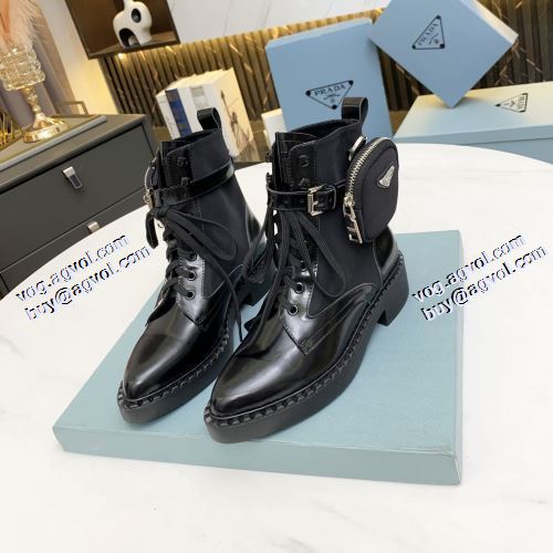 プラダ PRADA 2色可選 プラダブランド コピー 安定感のある レザーシューズ靴 2021秋冬 耐久性に優れ コスパ最高のプライス