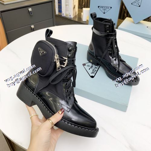 プラダ PRADA 2色可選 プラダブランド コピー 安定感のある レザーシューズ靴 2021秋冬 耐久性に優れ コスパ最高のプライス