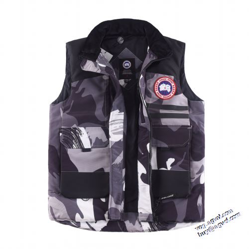 快適な着心地をキープ 2022新作 カナダグースコピー カナダグース Canada Goose ダウンジャケット ベスト 人気 ランキング 重さを感じず 2色可選
