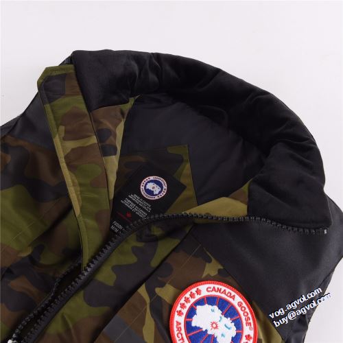 快適な着心地をキープ 2022新作 カナダグースコピー カナダグース Canada Goose ダウンジャケット ベスト 人気 ランキング 重さを感じず 2色可選