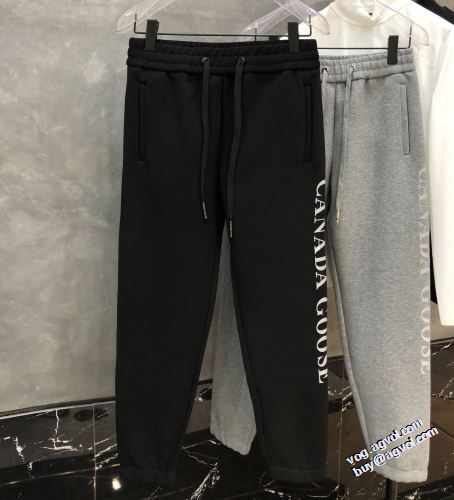 2色可選 着回力抜群 2022新作 カナダグース Canada Goose スエットパンツ カナダグースブランドコピー 耐久性に優れ 絶妙なルーズ感