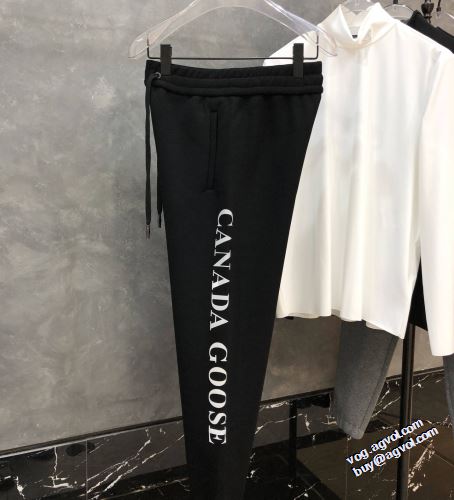 2色可選 着回力抜群 2022新作 カナダグース Canada Goose スエットパンツ カナダグースブランドコピー 耐久性に優れ 絶妙なルーズ感