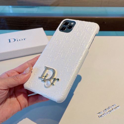 長く愛用できる ディオールスーパーコピー 優しい色合い シンプル☆シック 2022新作 ディオール DIOR スマートフォンケース 2色可選