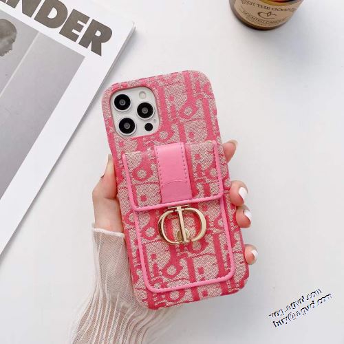 ディオールブランド コピー 絶大な人気を誇る 2022新作 ディオール DIOR スマートフォンケース オリジナル 2色可選 斜めがけ