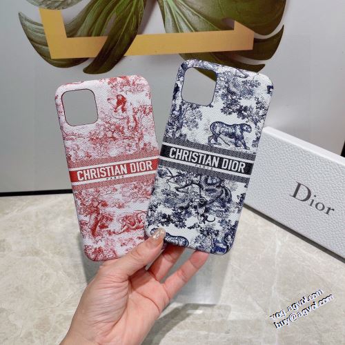 2色可選 シンプル☆シック 2022新作 ディオール DIOR スマートフォンケース ディオールブランド コピー 活用できるアイテム 長く愛用できる