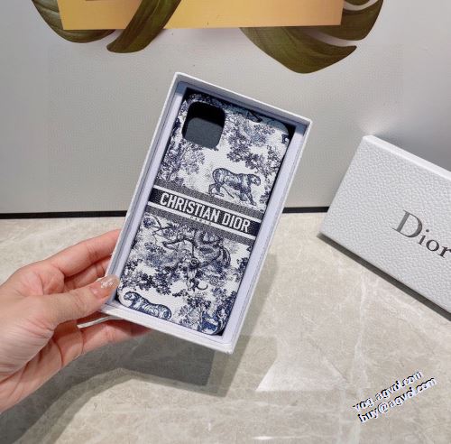 2色可選 シンプル☆シック 2022新作 ディオール DIOR スマートフォンケース ディオールブランド コピー 活用できるアイテム 長く愛用できる