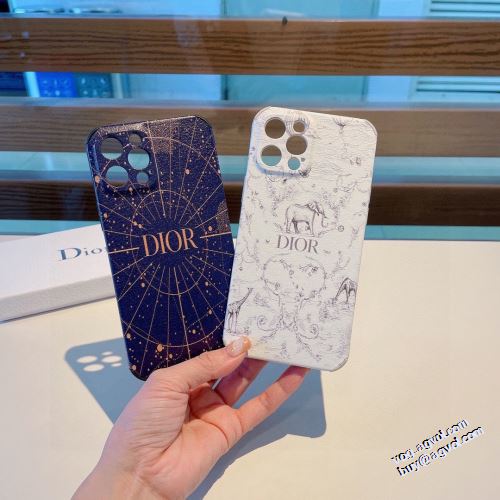 ディオールスーパーコピー 高級感を備えている 2022新作 ディオール DIOR スマートフォンケース オリジナル 素敵 2色可選