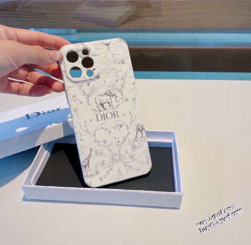 ディオールスーパーコピー 高級感を備えている 2022新作 ディオール DIOR スマートフォンケース オリジナル 素敵 2色可選