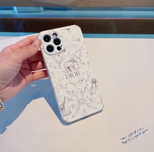 ディオールスーパーコピー 高級感を備えている 2022新作 ディオール DIOR スマートフォンケース オリジナル 素敵 2色可選
