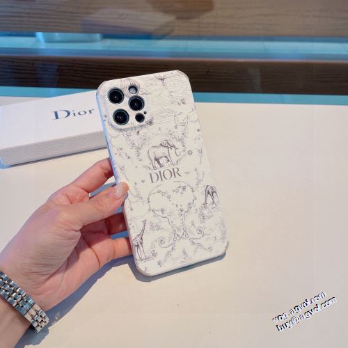 ディオールスーパーコピー 高級感を備えている 2022新作 ディオール DIOR スマートフォンケース オリジナル 素敵 2色可選